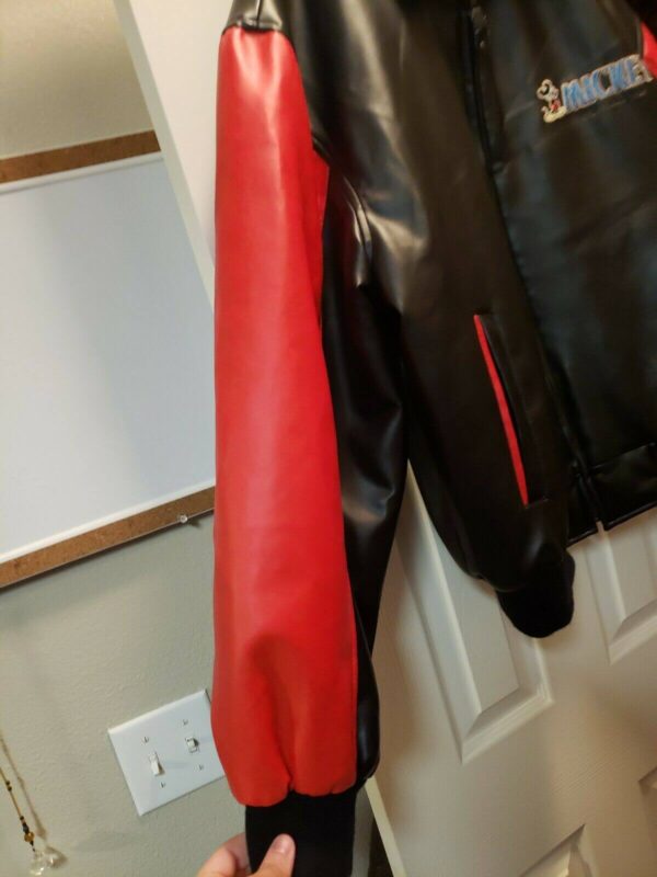 Vintage Walt Disney Mickey Goofy Donald Leather Jacket