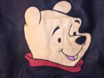 Winnie the Pooh Walt Disney Embroidered Leather Jacket Winnie the Pooh Walt Disney Embroidered Leather Jacket