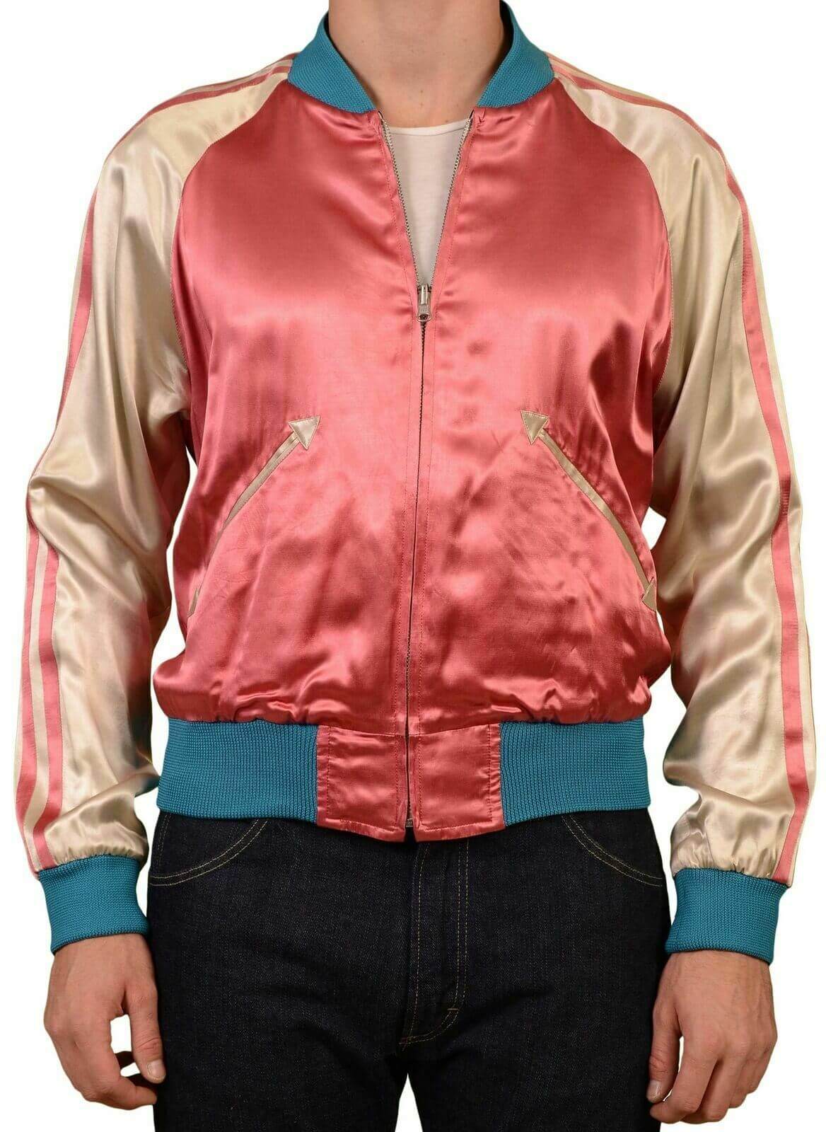 Yohji Yamamoto Satin Eminem Japan Souvenir Jacket (1) Yohji Yamamoto Satin Eminem Japan Souvenir Jacket