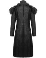 Black Armour Harness Goth Steampunk Winter Coat