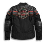 Black Harley Davidson Riding Leather Jacket