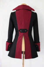 Black Steampunk Pirate Gothic Jacket