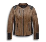 Brown Harley Davidson Motorcycle Leather Jacket