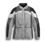 Grey Harley Davidson Riding Leather Jacket