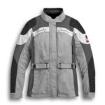 Grey Harley Davidson Riding Leather Jacket