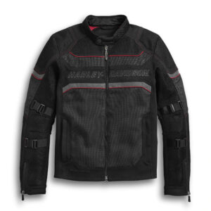 Harley Davidson Black Mesh Riding Jacket