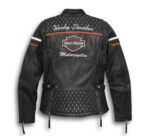 Harley Davidson Black Motorcycle Leather Jacket