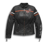Harley Davidson Black Motorcycle Leather Jacket