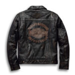 Harley Davidson Digger Black Leather Jacket