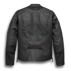 Harley Davidson Motorcycle Perforated Leather Jacket