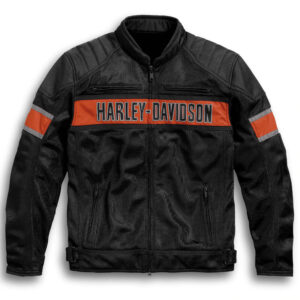 Harley Davidson Riding Black Mesh Jacket