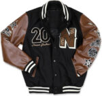 Negro League Baseball S9 Black Varsity Jacket