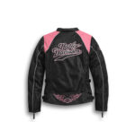 Pink Mesh Harley Davidson Riding Jacket