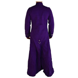 Purple Hellraiser Gothic Long Coat