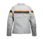 White Harley Davidson Motorcycle Leather Jacket