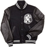 Billionaire Boys Club Black Astro Patch Varsity Jacket