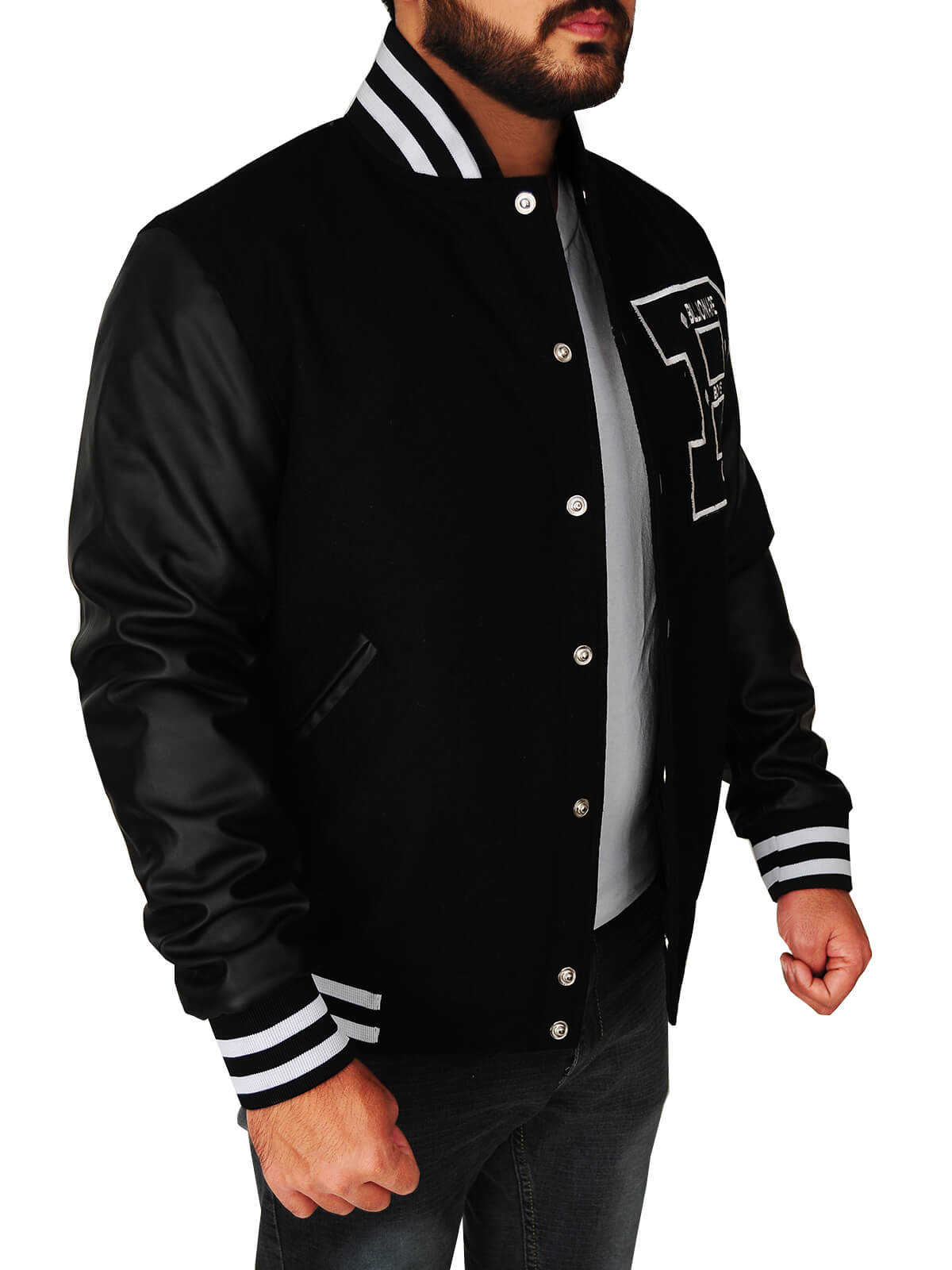 Billionaire Boys Club Varsity Black Jacket - Maker of Jacket