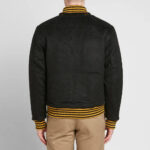Black Billionaire Boys Club Astro Patch Varsity Jacket