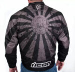 Black Suzuki Hayabusa Motorcycle Textile Jacket