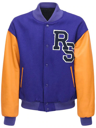 Blue Life On Mars RS Patch Varsity Jacket (1) Blue Life On Mars RS Patch Varsity Jacket
