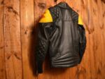 British Suzuki Riders Cafe Racer Biker Leather Jacket