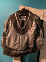 Brown Suzuki Hayabusa Motorcycle Racing Jacket