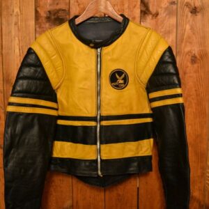 Moto Cuir Cafe Racer Biker Leather Jacket