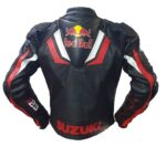 Suzuki GSXR Red Bull Motorcycle Leather Jacket