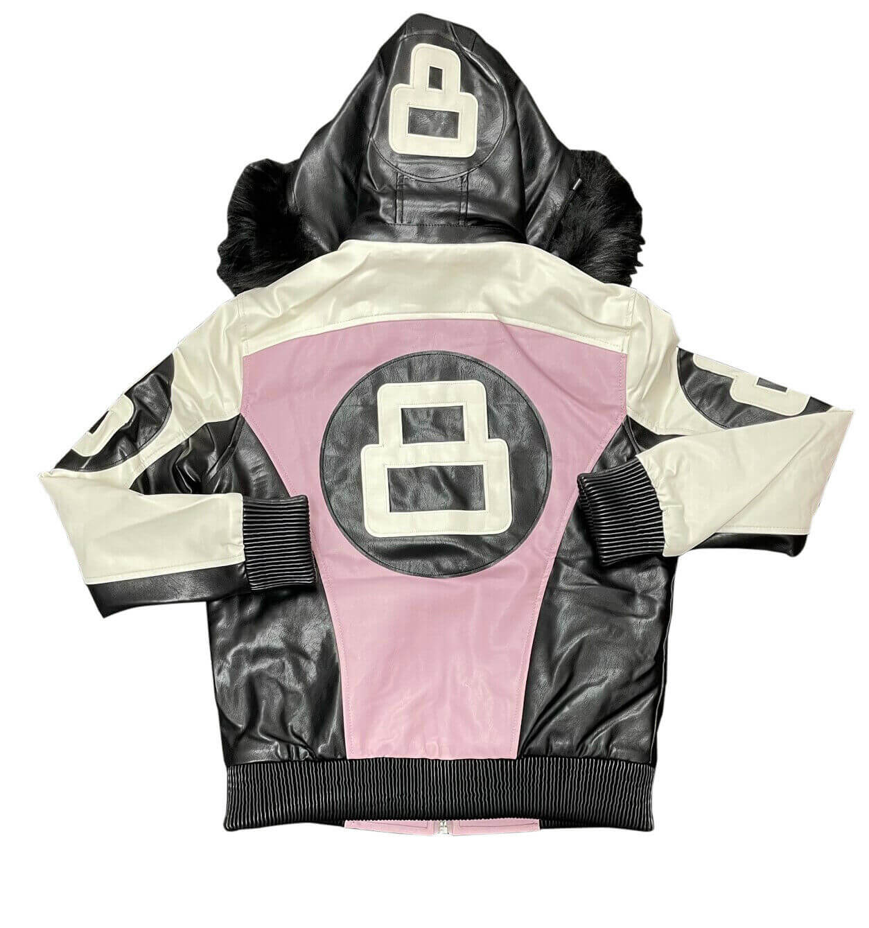 Faux shearling moto jacket by robert phillipe sales