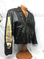 Easy riders Born Wild Black Biker Leather Jacket