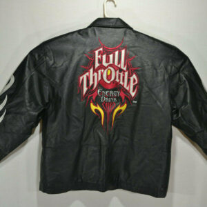 Full Throttle Blue Demon Energy Drink Flame Jacket