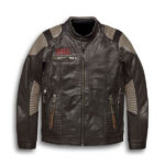 Harley Davidson Brown Exhort Leather Jacket
