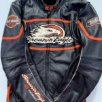 Harley Davidson Raceway Screamin Eagle Leather Jacket