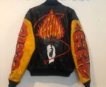 Michael Hoban Freedom Torch Vintage Leather Jacket