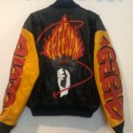Michael Hoban Freedom Torch Vintage Leather Jacket
