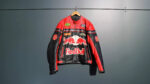 Red Bull Motorcycle Energy Edition Racing Leather Jacket