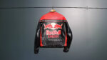 Red Bull Motorcycle Energy Edition Racing Leather Jacket