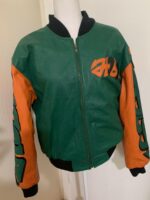 Vintage Just Say No Michael Hoban Leather Jacket