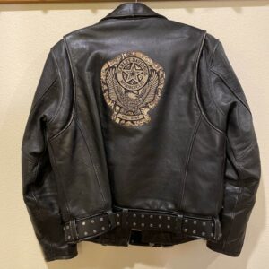 Harley Davidson Black Biker Leather Riding Jacket