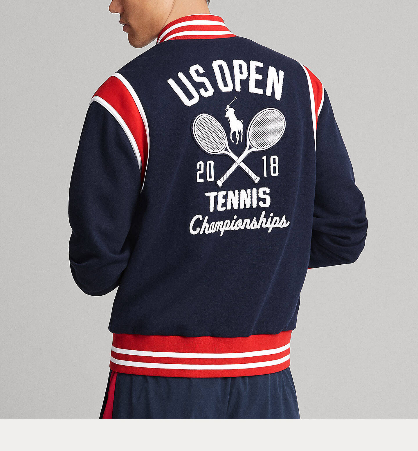 Polo Ralph Lauren US Open Ball Boy Varsity Jacket Maker of Jacket