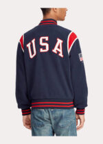 Polo Ralph Lauren USA Patch P Wing Varsity Jacket