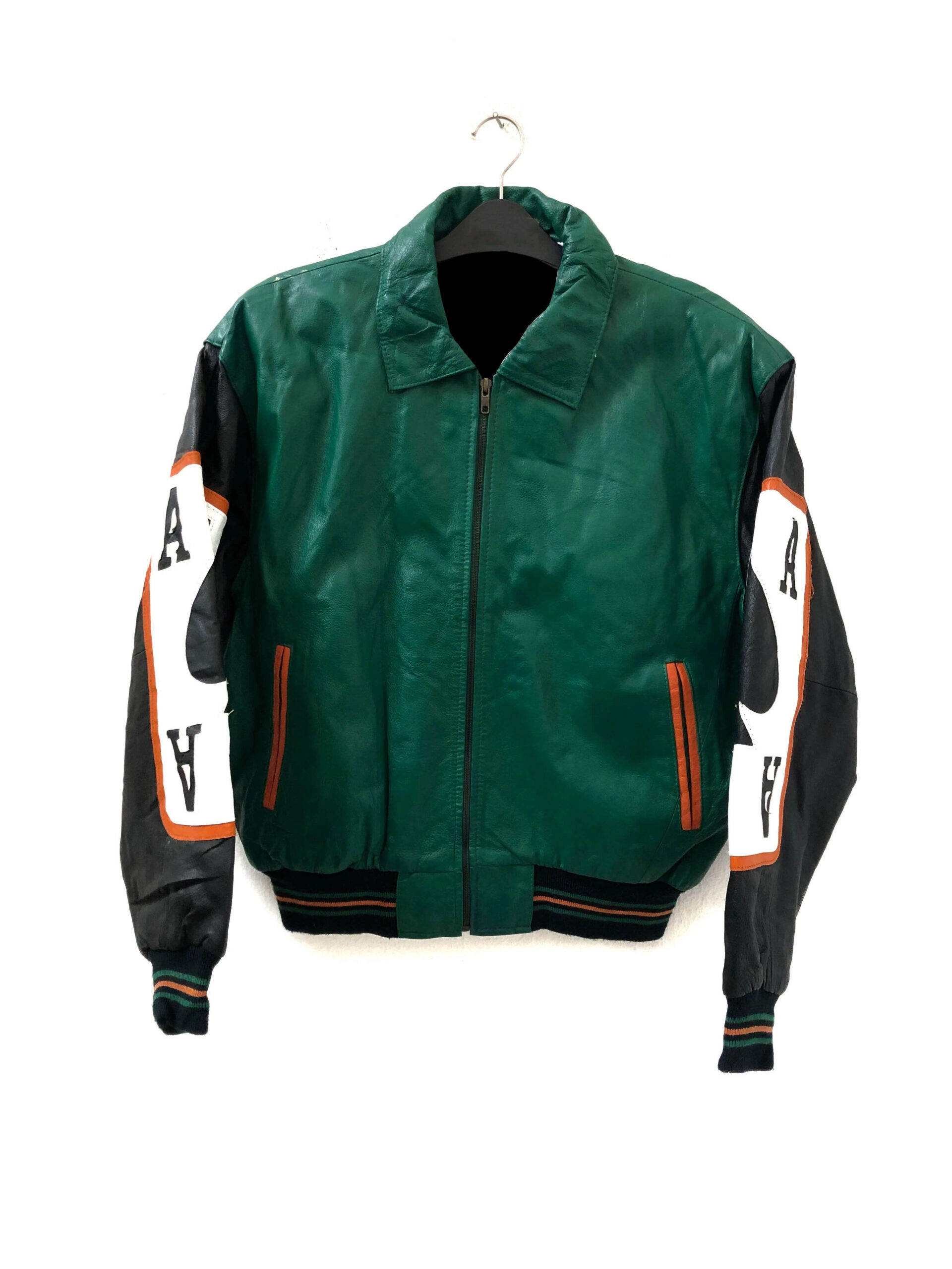 Vintage Ace of Spade Michael Hoban 90s Leather Jacket (4) Vintage Ace of Spade Michael Hoban 90s Leather Jacket