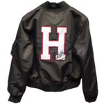 Gigi Hadid Embroidered Black Bomber Jacket