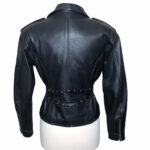 Harley Davidson Embossed Tattoo Biker Leather Jacket