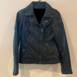 Harley Davidson Rebels Black Biker Leather Jacket