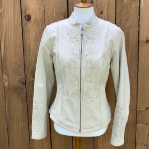 Harley Davidson Serendipity Cream Leather Jacket