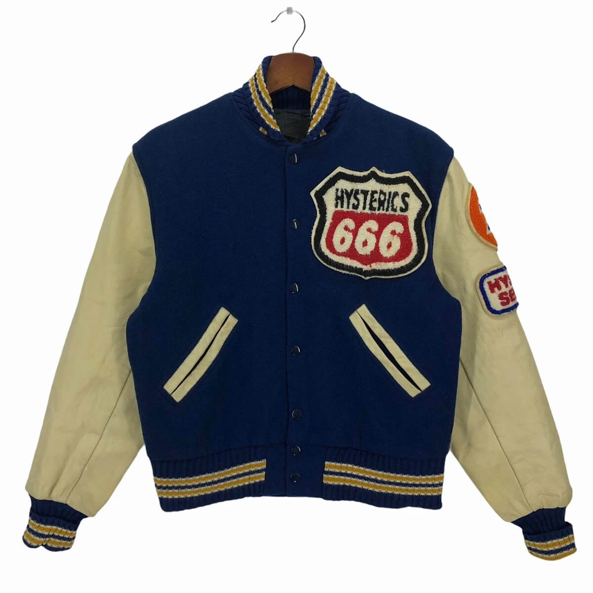 varsity jacket blue