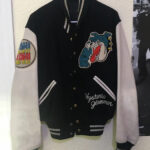 Hysteric Glamour Whoopseedoo Bulldog Varsity Jacket