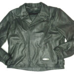 Black Harley Davidson Motorcycle FXRG Riding Jacket