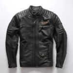Black Harley Davidson Passion Velocity Leather Jacket